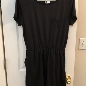 Black H&M t-shirt dress